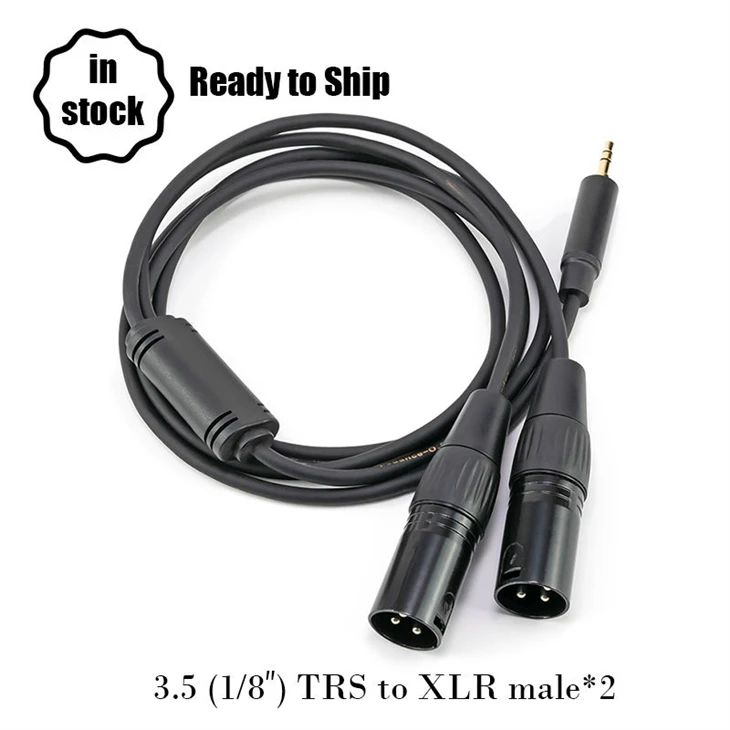 3,5 mm til XLR-kabel
